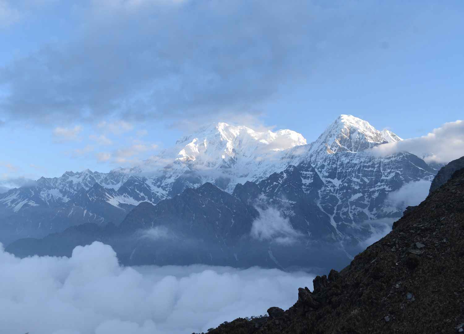 Trekking in Nepal in Monsoon